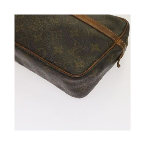 Pre Loved LOUIS VUITTON Monogram Compiegne 23 Clutch Bag M51847 LV Auth bs11775 - Picture 7 of 8